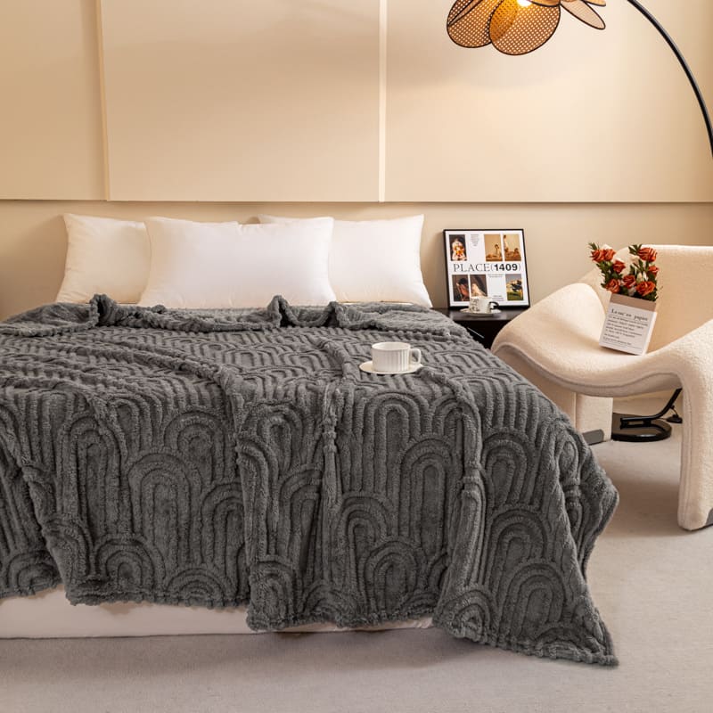 Текстиль для дому SOHO Плед 200*220 см Rainbow Gray