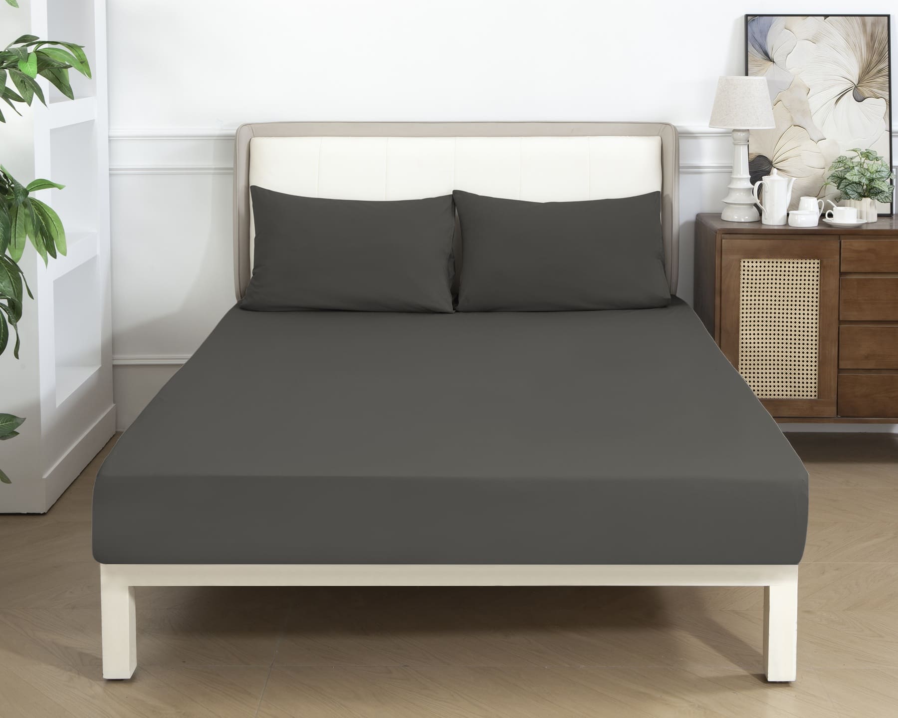 Комплект SOHO Набір наволочок 2 шт 50*70 см, бавовна 100% Dark Gray