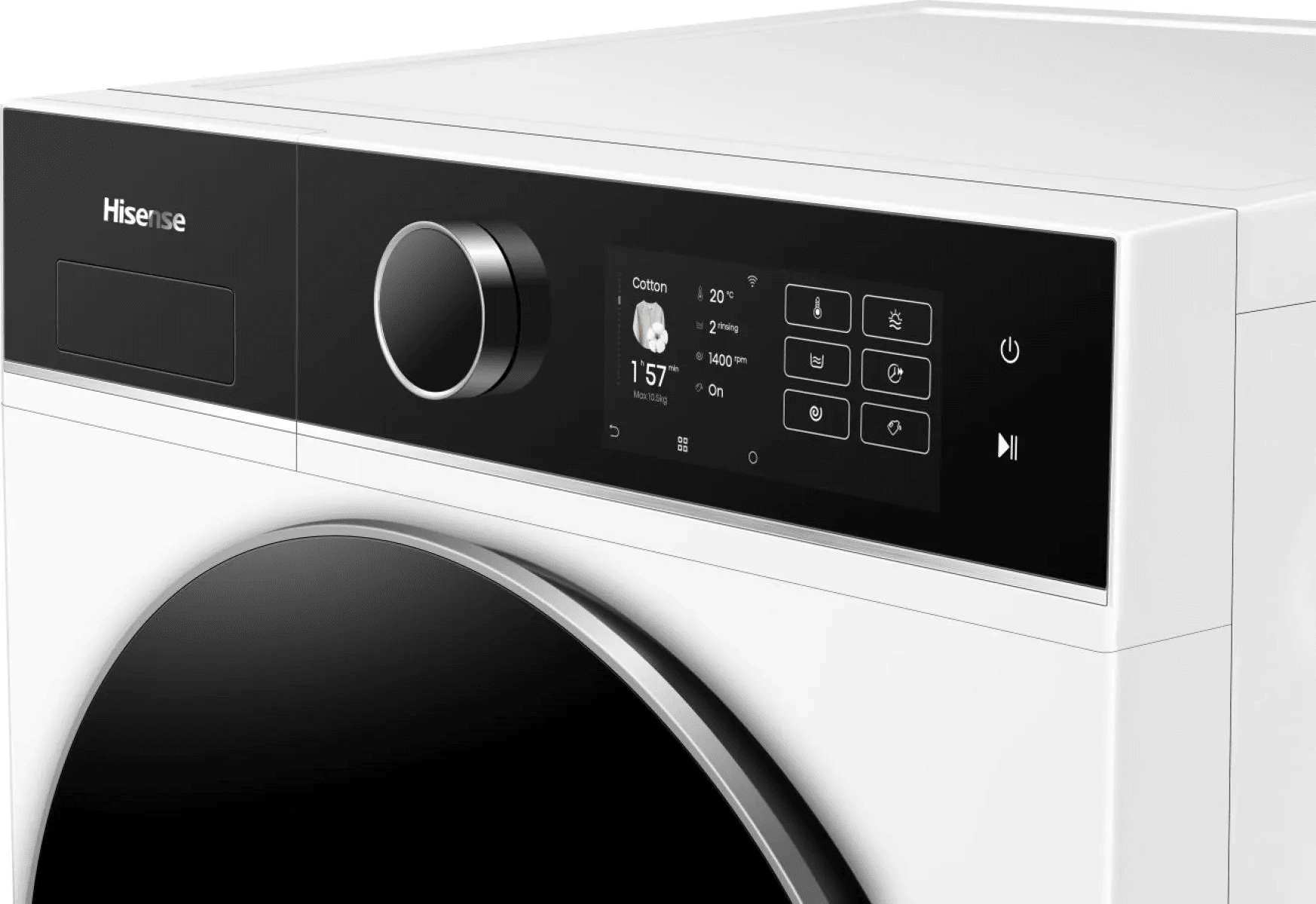 Прально-сушильна машина Hisense WD5I1045BWQ (7304908)