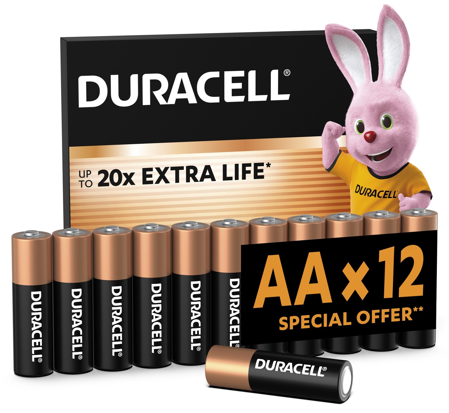 Батарейка DURACELL LR06 MN1500 1х12 шт.